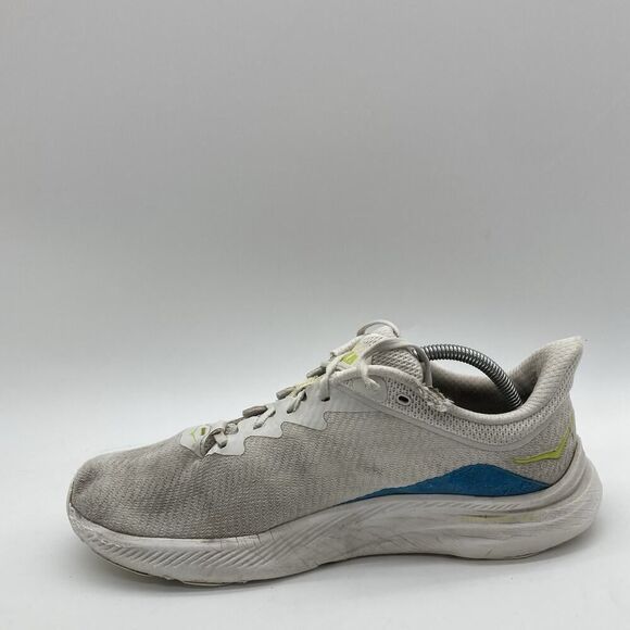 Mens Size 11D Hoka One One Solimar 1123074 BDBDB White Running Shoes Sneakers - Picture 5 of 10
